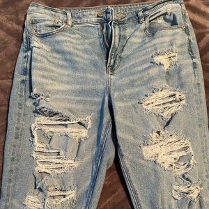 AE Ripped Mom Jeans
